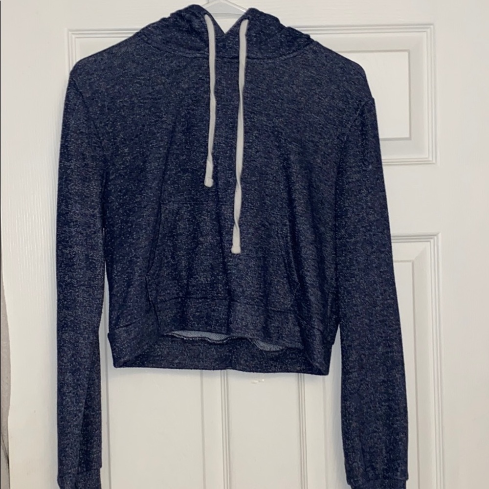 Navy blue hoodie